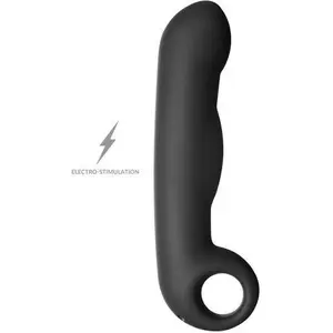 ElectraStim - Ovid Silicone Noir Dildo pas cher