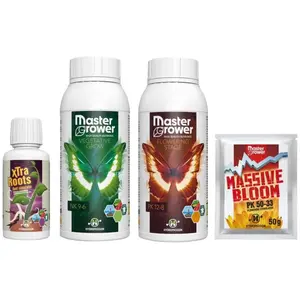 Pack engrais MASTER GROWER 500ml - Hydropassion pas cher