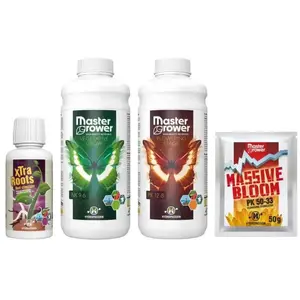 Pack engrais MASTER GROWER litre - Hydropassion pas cher