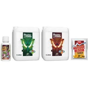 Pack engrais MASTER GROWER 5 litres - Hydropassion pas cher