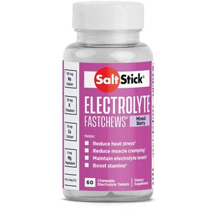Saltstick Comprimés Fastchews Baie Mixte 60 UnitésVendu parbikeinn