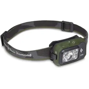 Black Diamond Storm 450 Lampe frontale Taille unique Vert olive foncé