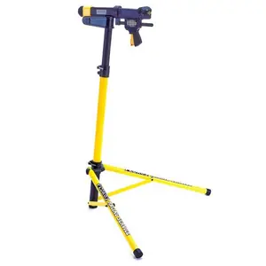 Pedro's Folding Repair Stand de réparation Pliable avec Sac Unisex, Jaune/Bleu, All Bike Sizes pas cher