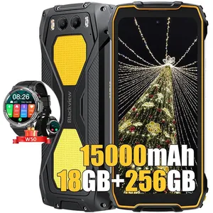 Blackview BV7300 Smartphone Robuste 6.67" 256Go 50MP 15000mAh Orange a... pas cher