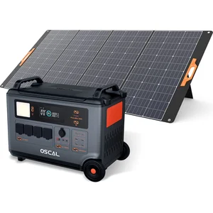 OSCAL PowerMax 3600 draagbare zonnetank 3600Wh + OSCAL PM400 opvouwbaa... pas cher
