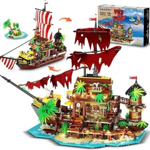HOGOKIDS Boutique de desserts - Jouet de Construction 305PCS - Jouet de rôle pour fille - Cadeau filles de 6+ ans pas cher