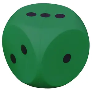 Pre-Sport Dobbelsteen - Foam - Coated - Groen - 14 centimeter pas cher