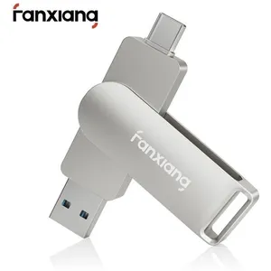 Clé USB Fanxiang FF956 2-en-1 USB A Type C 512 Go USB 3.2 Gen2x2 2000 ... pas cher