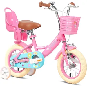 Glerc 16 Zoll Kinderfahrrad für 4 5 6 7 Jahre alte Kleine Mädchen nied...Vendu parcdiscount