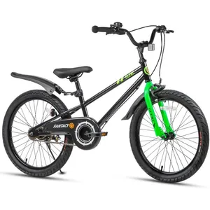 Glerc Vélo Enfant 20 Pouces avec Kickstand & Garde-Boue Sport pour gar... pas cher