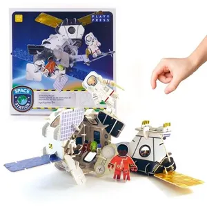Maquette Play Press Station Spatiale 3D pas cher
