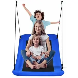 Costway Balançoire Nid D'oiseau Extérieur Rectangulaire 83 X 155 Cm En...Vendu parcdiscount