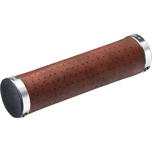 Poignées vélo cuir synthétique Ritchey Classic Loocking - brown - TU pas cher