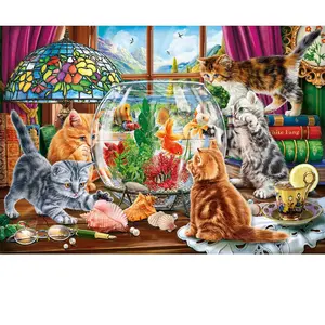 SunsOut Pièces XXL - Chatons et Aquarium 42973 pas cher
