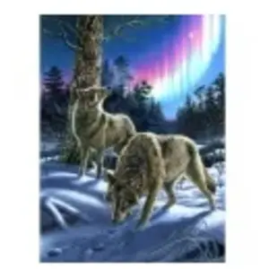 SunsOut Loups sous l'Aurore 28397 pas cher
