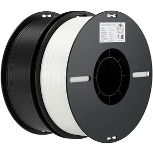 Creality Ender-PLA Filament Value Pack (Blanc+Noir), 2KG Bobine Filame... pas cher