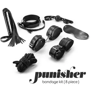 Kits de marque CRUSHIOUS KIT BONDAGE PUNISHER avec 8 pièces CRUSHIOUS pas cher