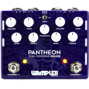 Wampler Dual Pantheon Deluxe overdrive effectpedaal pas cher
