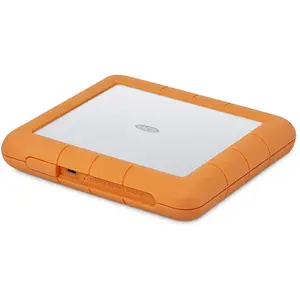 LaCie Rugged RAID Shuttle 8To, Disque Dur Externe Portable HDD, USB-C, résistant aux chutes, chocs, la poussière & la pluie, Mac & PC, services Rescue (STHT8000800) pas cher