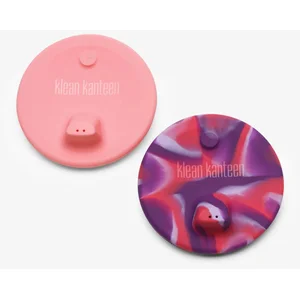 KleanKanteen Kid Cup 1010251 Lot de 2 gobelets avec couvercle en silicone Rose pas cher