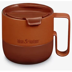 Klean Kanteen Rise Tasse en acier inoxydable avec couvercle rabattable Motif émail d'automne