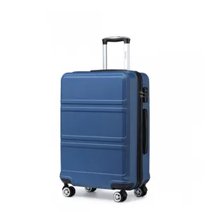 KONO Valise Moyenne 65x44x25.5cm Légère Rigide Bagages Cabine en ABS Petite... pas cher