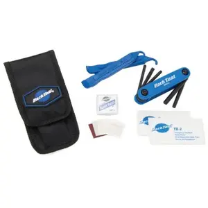 Park Tool kit WTK-2de réparation acier noir/bleu 6-pièces pas cher