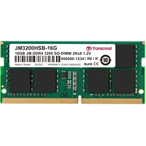 Transcend JetRam JM3200HSB-16G memoria 16 GB DDR4 3200 MHz pas cher