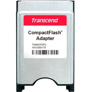 Transcend Adaptateur de carte (CF 2) PC Card pas cher