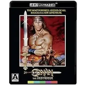 Import Conan The Destroyer Blu-ray 4K Ultra HD pas cher