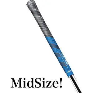GolfPride MultiCompound Plus 4 MIDSIZE Grip - Charcoal Blauw pas cher