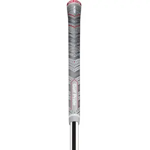 Grip Golf Pride hybride mcc plus4 align cordé - gris foncé/gris/rouge - TUVendu parbol