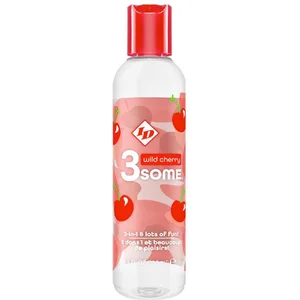ID - 3some Wild Cherry - Glijmiddel met Smaakje - 120 ml pas cher