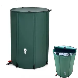 Bâche Couverture Réservoir IBC 120x100x116 cm -1000 L Étanche - Capôt de Protection Container Citerne Eau - Noir pas cher