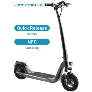Trottinette électrique JOYOR C10 - design élégant, puissance de 500 W,... pas cher