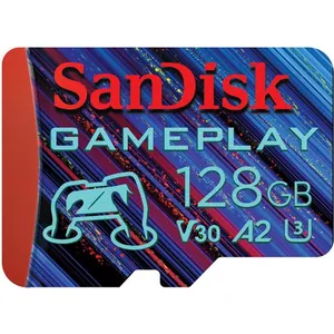 Comparateur de prix : SanDisk GamePlay A2 V30 U3 128 Go microSDXC Carte mÃ©moire flash