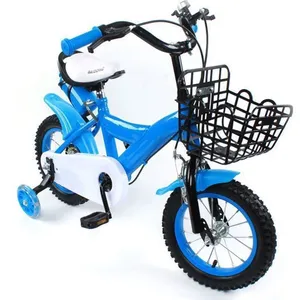 OUKANING Vélo pour enfants bleu 12 pouces vélo pour enfants garçons filles roue de vélo pour enfants pas cher