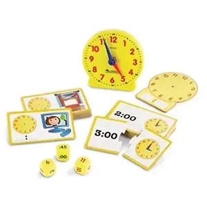 Learning Resources Time Activity Set, 41 Pieces