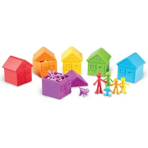Learning Resources- Tri du Quartier All About, LER3369, Multicolore pas cher