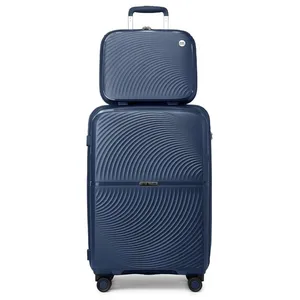 Set de 2 Valise Cabine Rigide Ultra Légère 55x40x22cm Valises de Voyag... pas cher