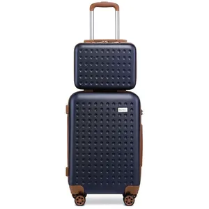 Kono Set de 2 Valise Cabine Rigide Valises de Voyage 55cm à 4 roulette... pas cher