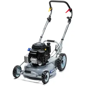 Tondeuse à gazon professionnelle mulching 46cm, tractée, moteur Kawasaki 179cm³ - GRIN PM46A-KW pas cher