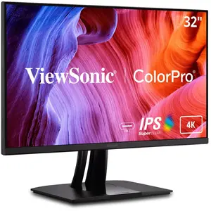 ViewSonic VP3256-4K Moniteur 32'', UHD, 100% sRGB, Delta E< 2, USB-C, Noir pas cher