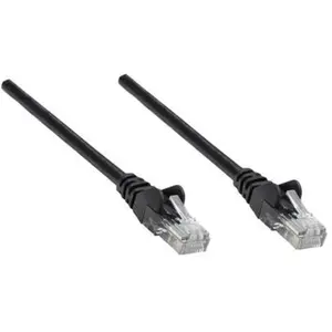 Intellinet 739917 RJ45 Câble réseau, câble Patch Cat 6 U/UTP 25.00 cm Noir 1 pc(s) pas cher