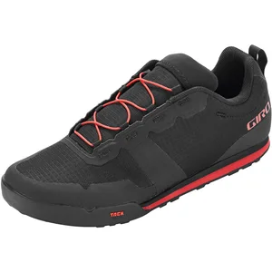 Comparateur de prix : Giro Tracker Fastlace Chaussures de VTT Homme, Black Bright Red, 47
