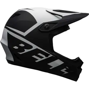 BELL Casque de vélo de transfert pour homme MTB, noir mat/blanc, XX-Large pas cher