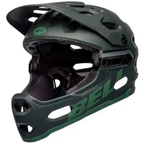 Comparateur de prix : Bell Super 3R MIPS Casque de VTT 2021 : vert mat uni S 52-56 cm