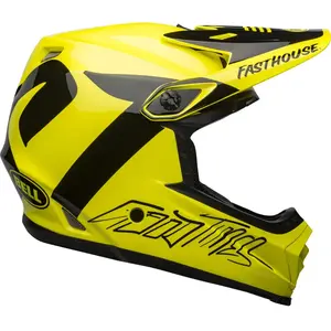 Bell BS FULL-9 Fusion MIPS Gloss Hiviz/Black Fasthouse L pas cher