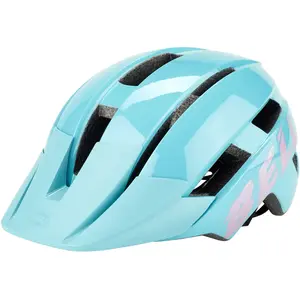 Bell Sidetrack Ii MIPS Casque de vélo unisexe pour adolescent Bleu clair/rose Taille unique