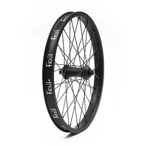 Fiend BMX Unisexe - Adulte Cab Front Wheel Black BMX 20" pas cher